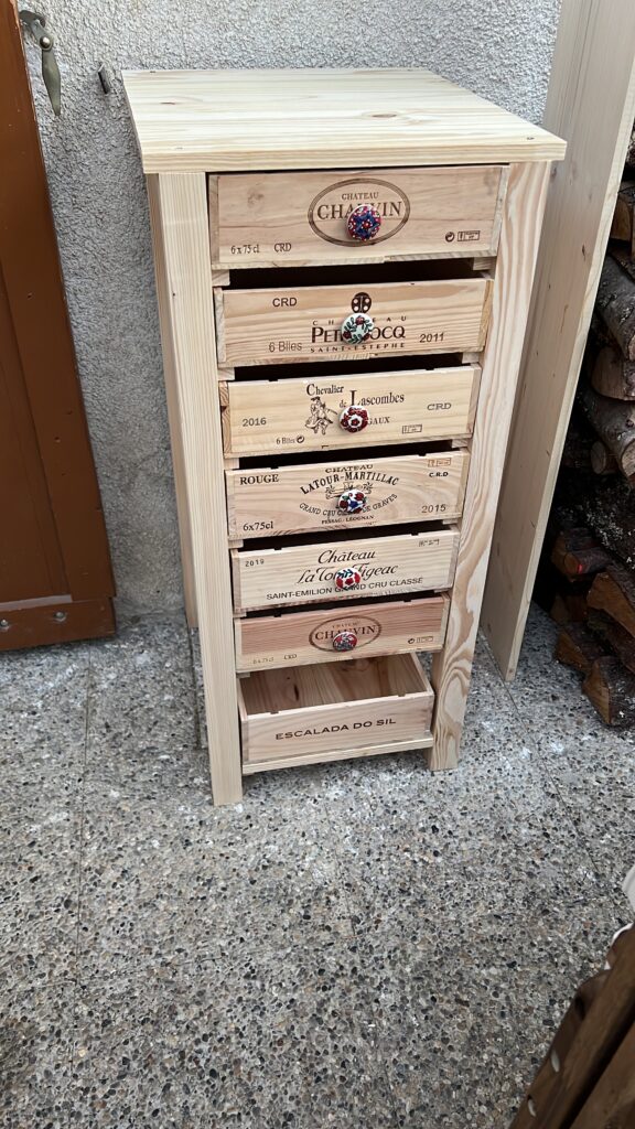 Caisses à vin