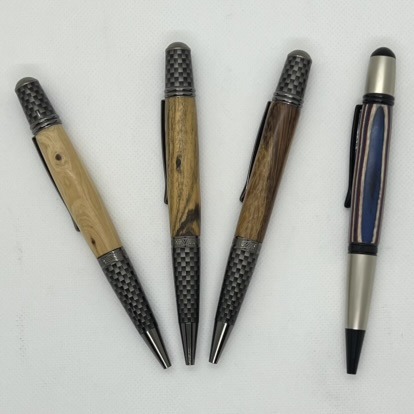 3 Sumatra carbone et 1 sumatra acier